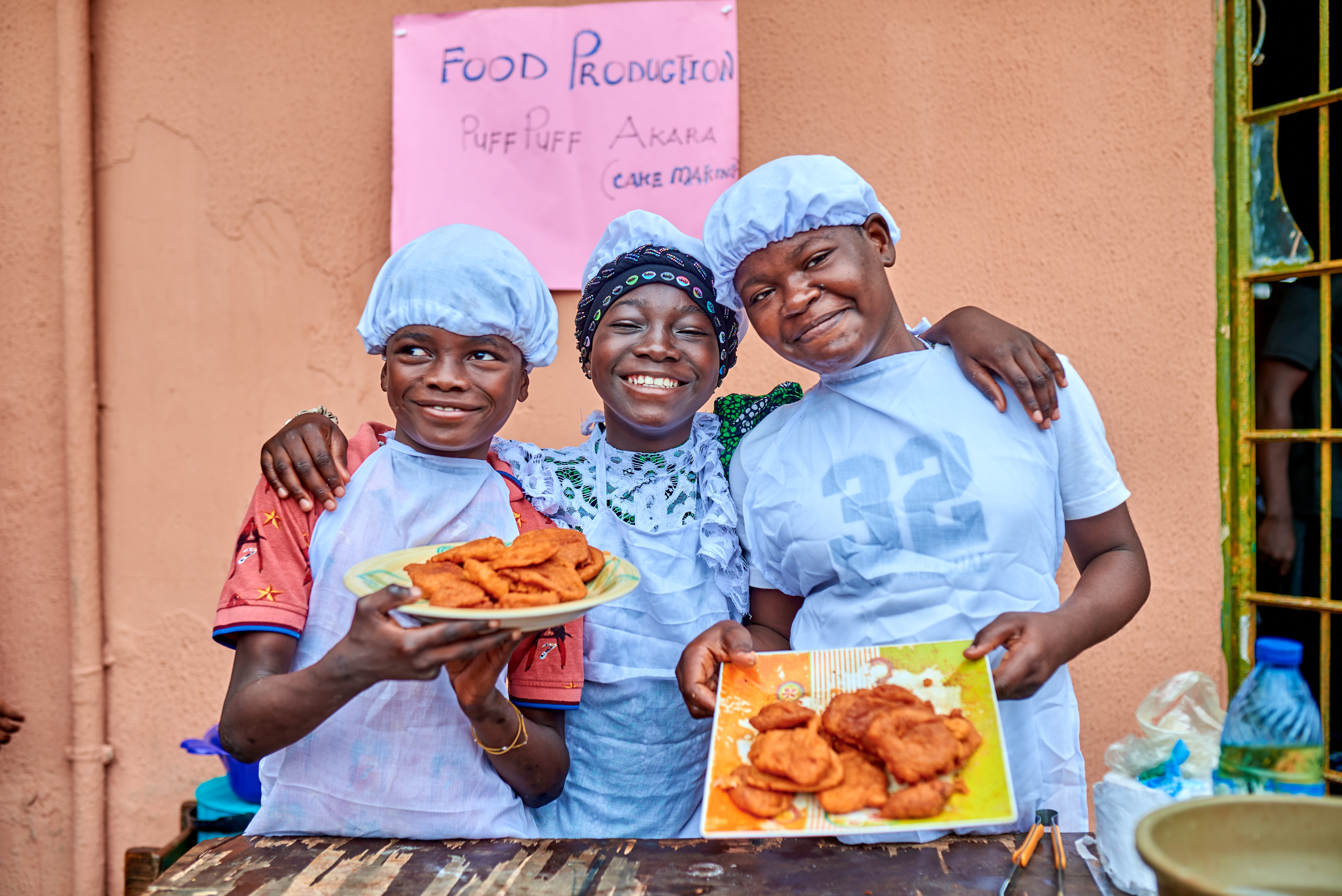 Cultural display by students at Summer School
