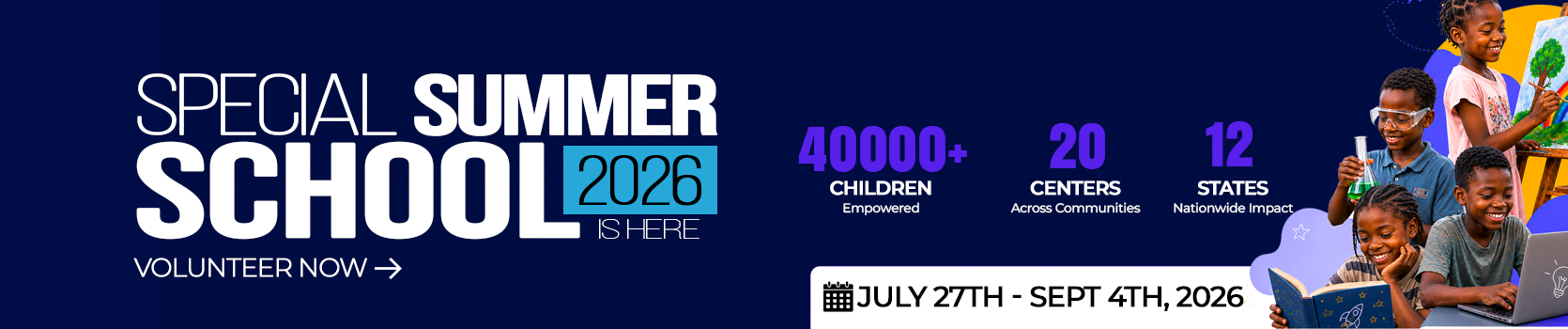 Summer School Banner